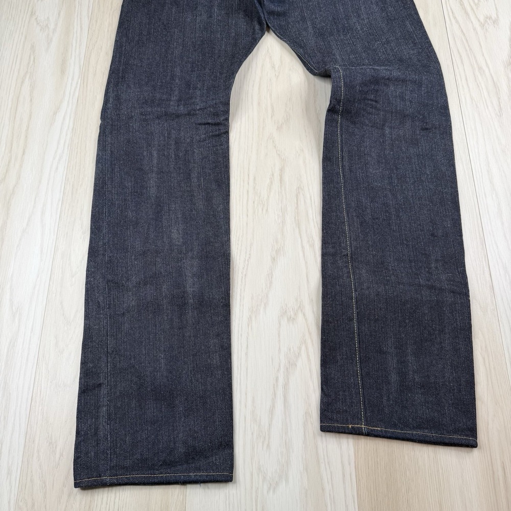 The Flat Head X Real Japan Blues D109FXR Selvedge Raw Denim Jeans 33x36 - Picture 13 of 16